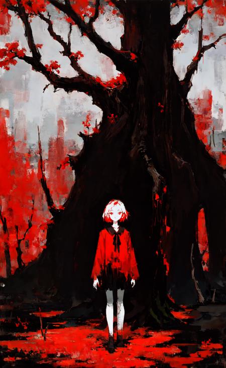 117410-2546415406-masterpiece, best quality, girl standing under the dead tree, black and red palette, eerie.png